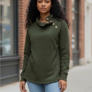 J Crew Fleece Pullover